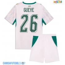 Camisa de time de futebol Senegal Pape Gueye #26 Replicas 1º Equipamento Infantil Mundo 2026 Manga Curta (+ Calças curtas)
